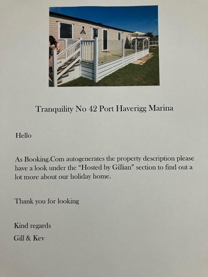 Tranquility No 42 Port Haverigg Marina Millom Luaran gambar
